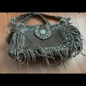 Fringe and Bling purse
